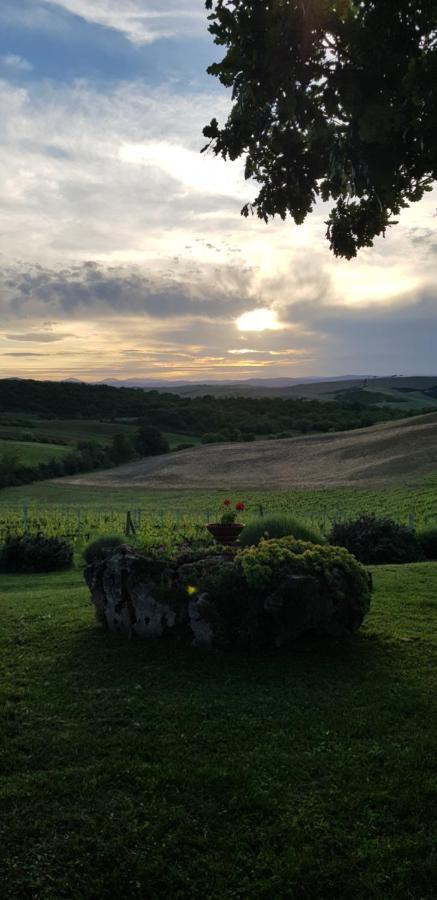 Agriturismo Bagnaia San Quirico dʼOrcia Exteriör bild