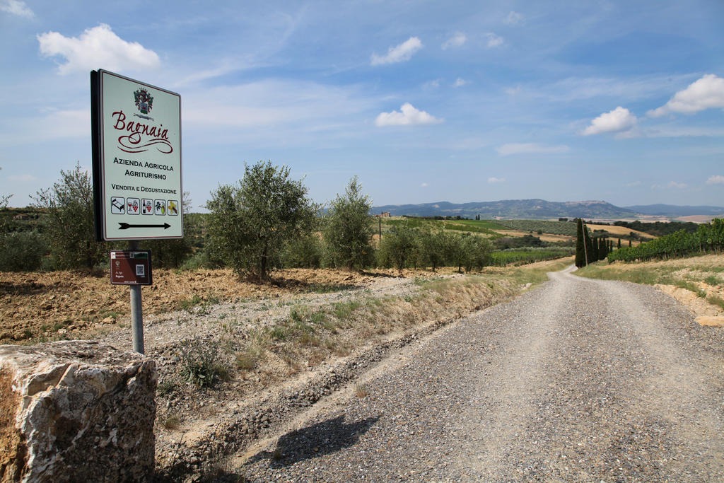 Agriturismo Bagnaia San Quirico dʼOrcia Exteriör bild