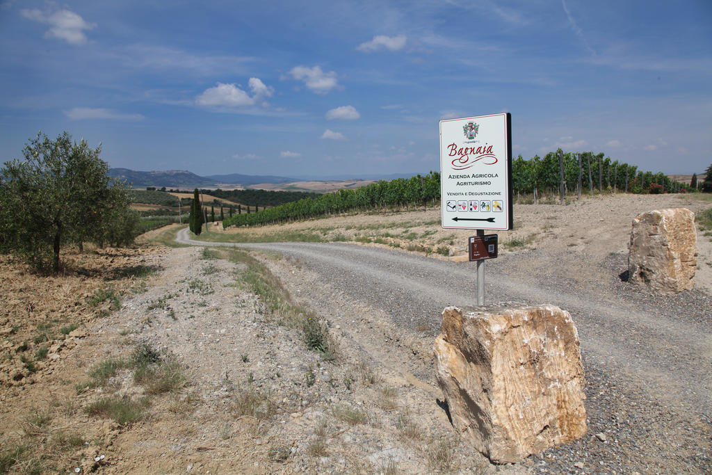 Agriturismo Bagnaia San Quirico dʼOrcia Exteriör bild
